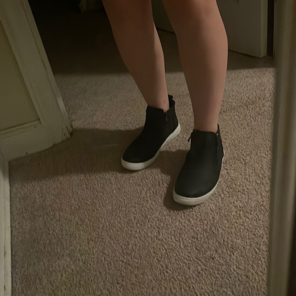 Sneakers or boots?  You tell me.
